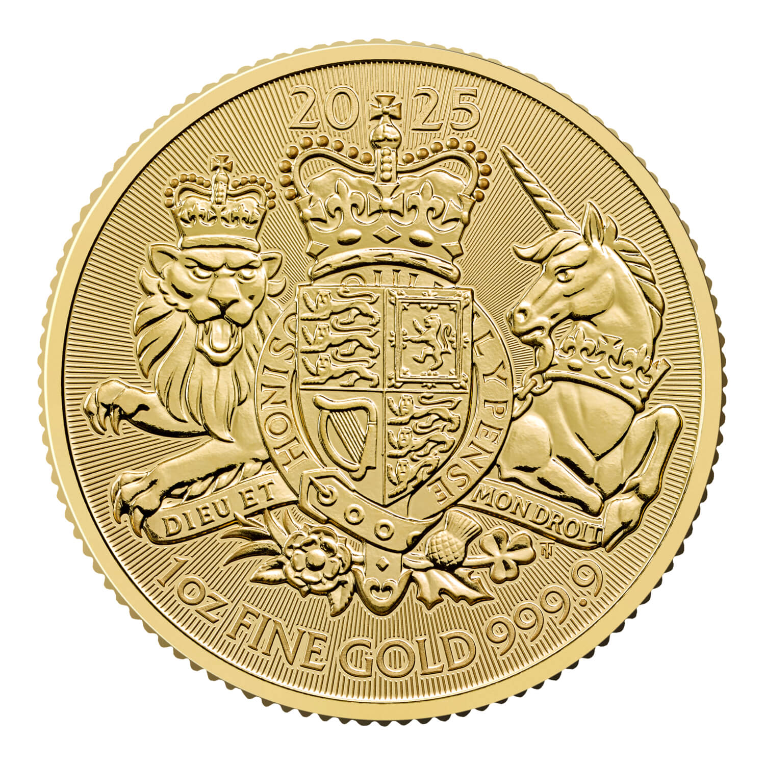 영국 왕실문장 1온스 골드코인 | VAT 면세 | 영국 보관
