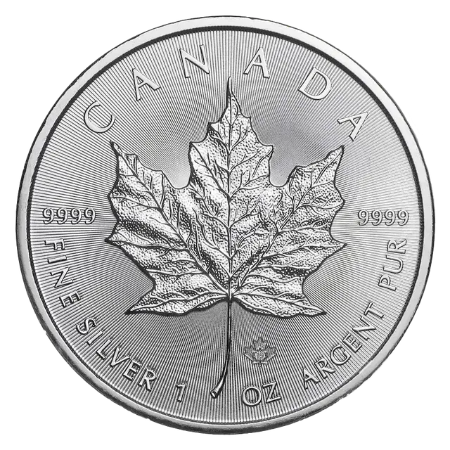 캐나다 메이플 1온스 실버코인 | VAT 면세 | 스위스 보관