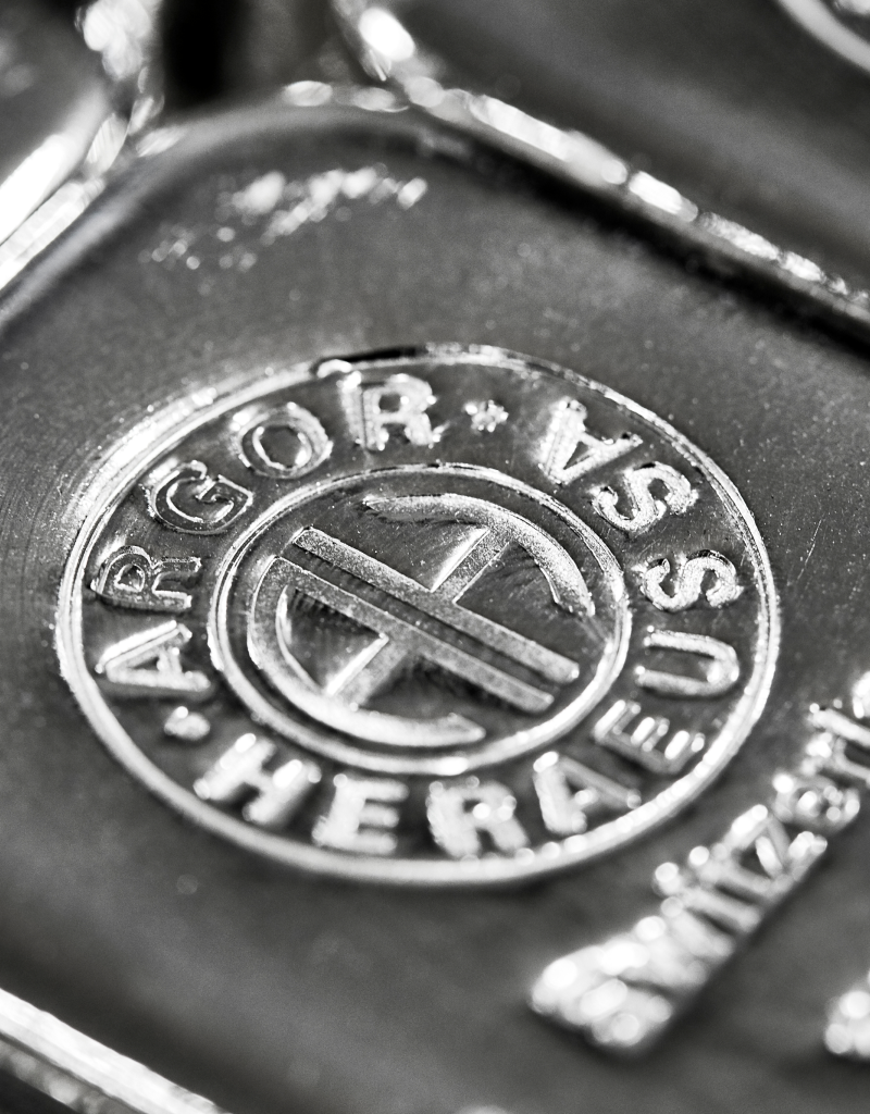 스위스 아르고 헤라우스 1kg 실버바 | VAT 면세 | 스위스 보관