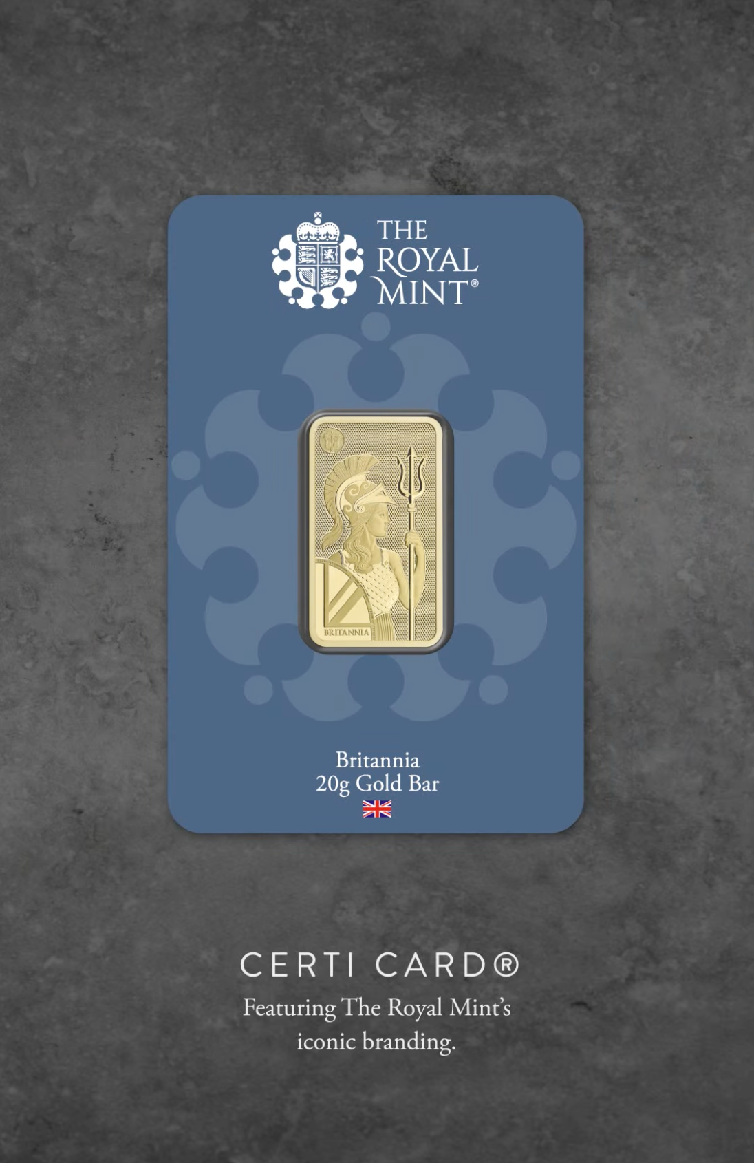 영국 브리타니아 1온스 골드바 | VAT 면세 | 영국 보관